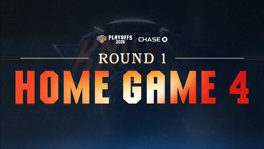 New York Knicks vs. Atlanta Hawks; Round 1, Home Game 4